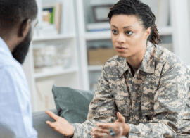 Veteran Speaking With Lawyer About Medical Issues