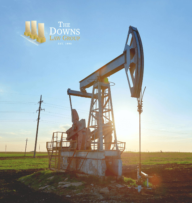 Machine Drilling Into Ground For Oil And Gas Products That Are Toxic To Human Health