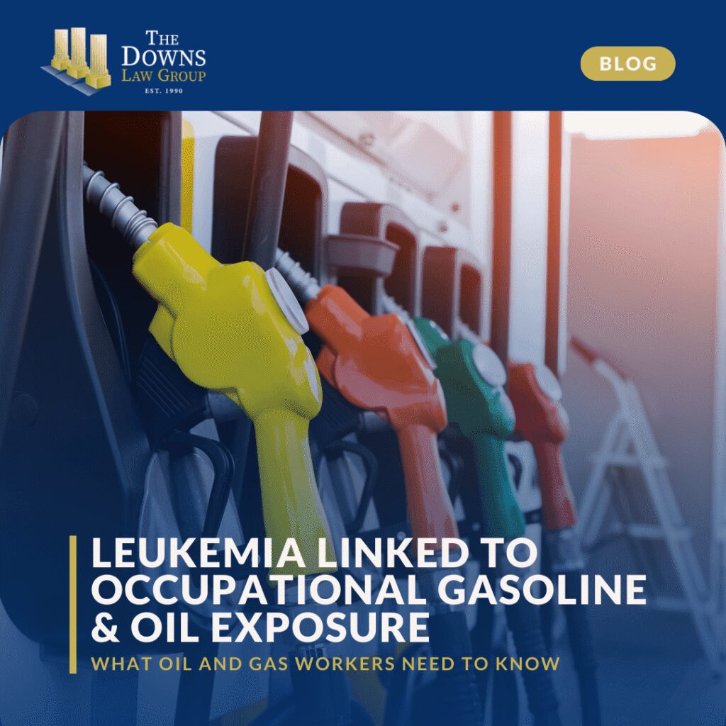Leukemia Linked To Occupational Gasoline And Oil Exposure