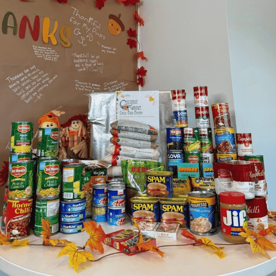 Coconut Grove Crisis Food Pantry Holiday Donation